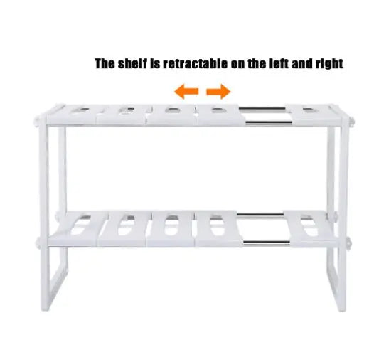 Garderion Retractable Kitchen Shelf – Adjustable Storage Rack Garderion