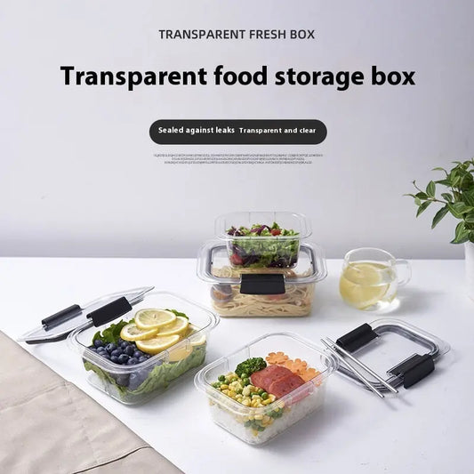 Garderion Kitchen Cereal Storage CanBox – Transparent Plastic Jar Garderion