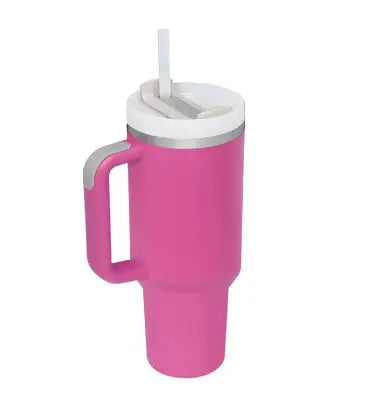 Garderion 40oz Insulated Tumbler with Handle & Straw Garderion