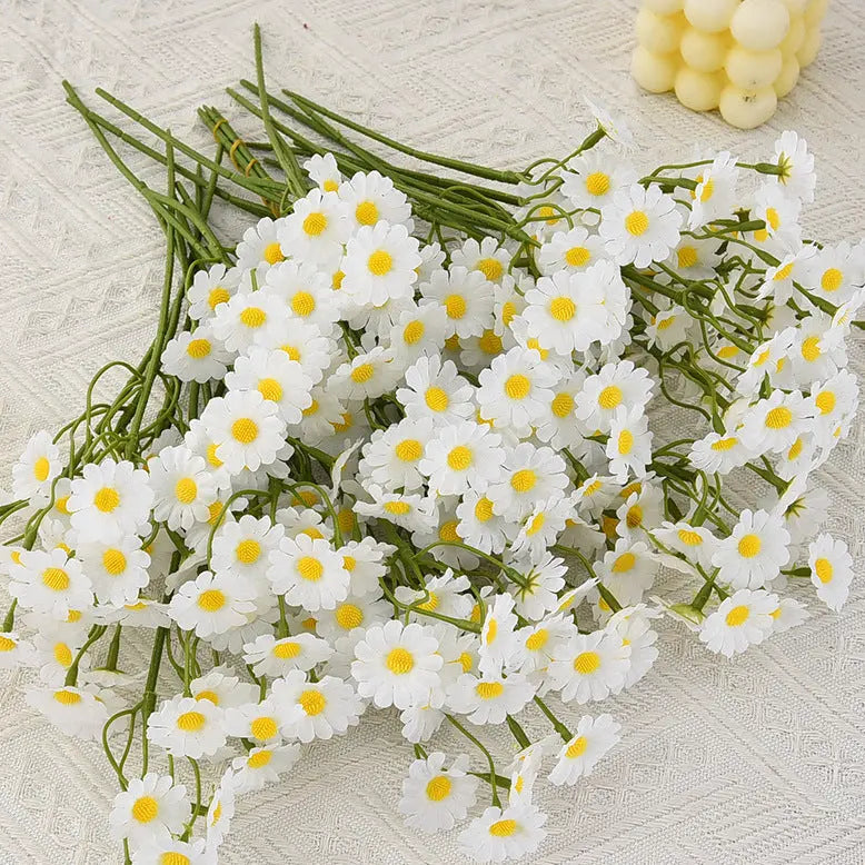 Garderion Fake Chrysanthemum Bundle – Silk Flower Bouquet Garderion