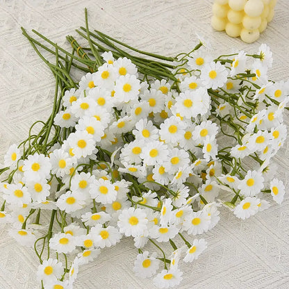 Garderion Fake Chrysanthemum Bundle – Silk Flower Bouquet Garderion