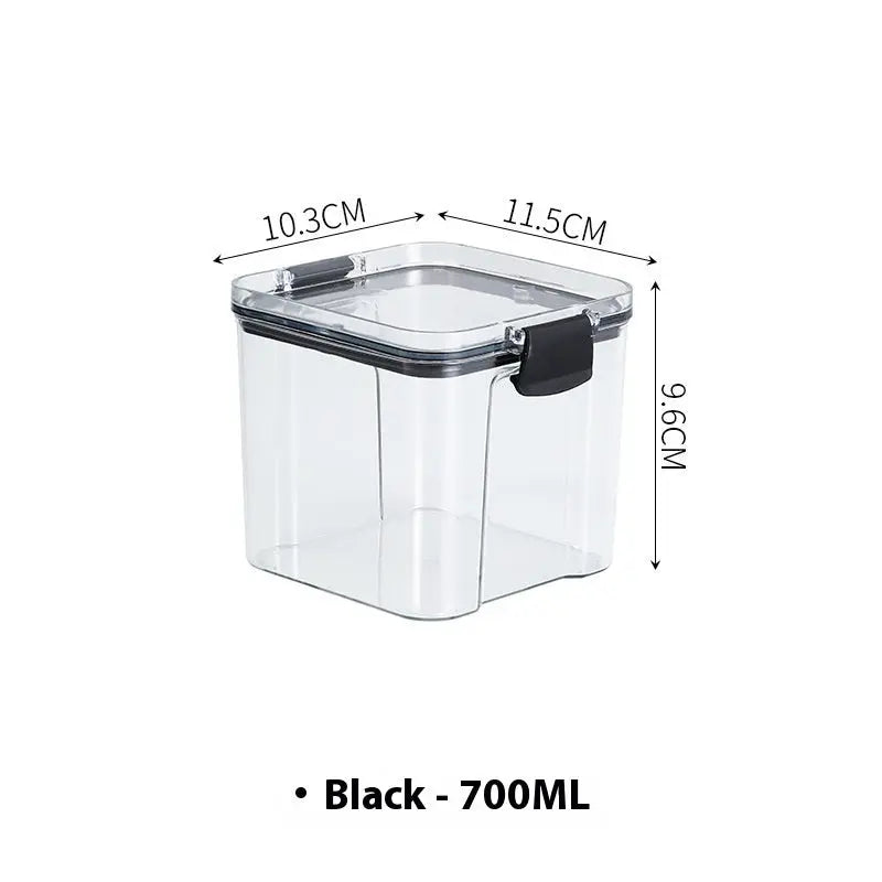 Garderion Kitchen Sealed Jar Storage Box – Plastic Dry Goods Garderion