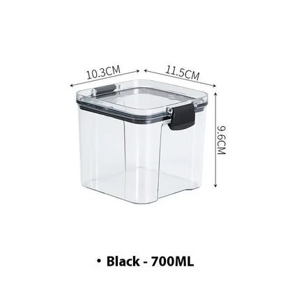 Garderion Kitchen Sealed Jar Storage Box – Plastic Dry Goods Garderion