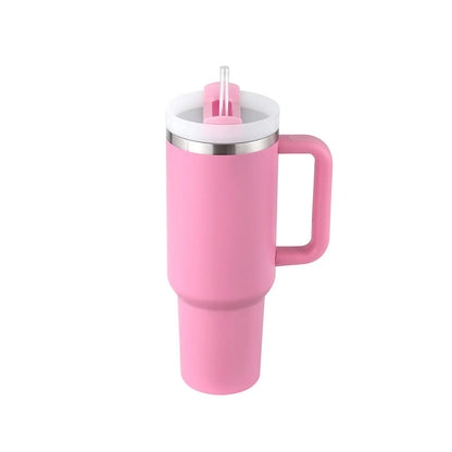Garderion 40oz Insulated Tumbler with Handle & Straw Garderion