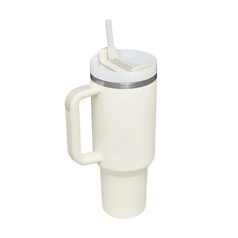 Garderion 40oz Insulated Tumbler with Handle & Straw Garderion