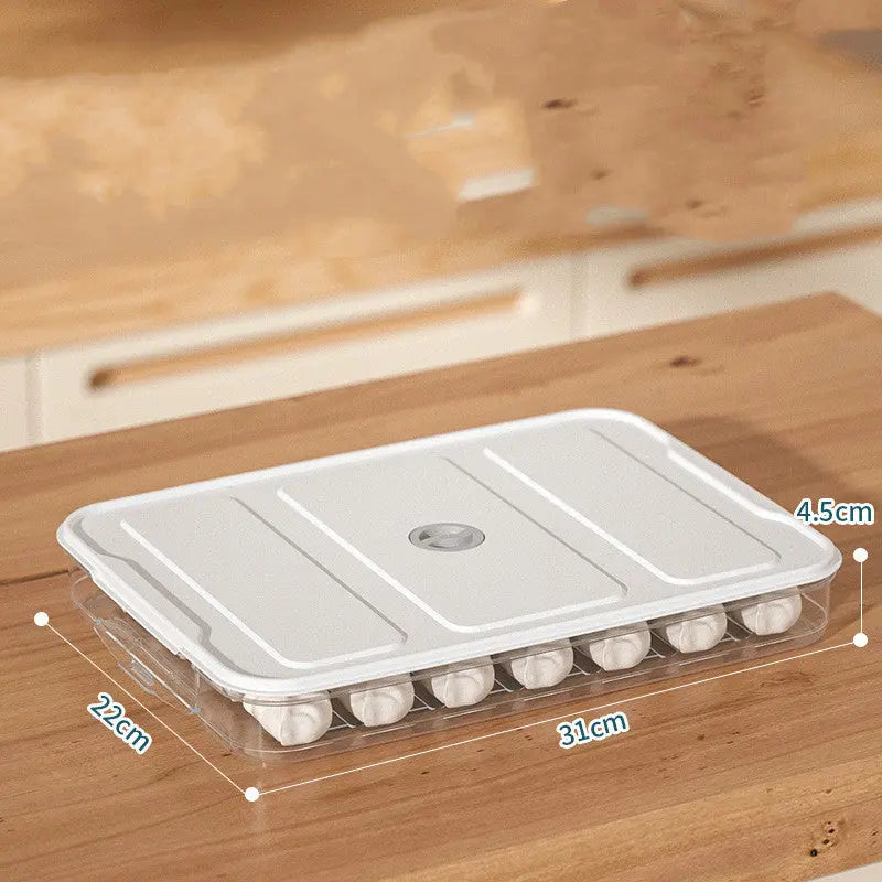 Garderion Ravioli & Dumpling Preservation Box – Food-Grade Plastic Garderion