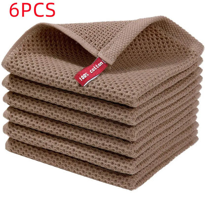Garderion Cotton Honeycomb Absorbent Cleaning Cloth – Thick Garderion