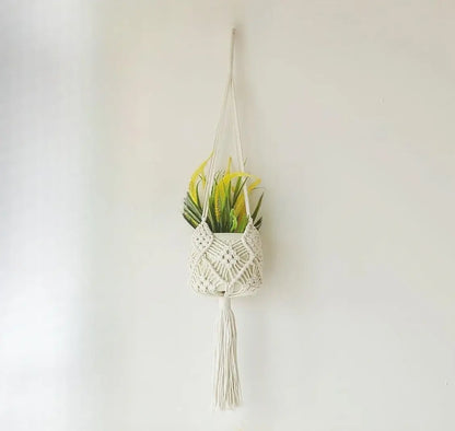 Garderion Woven Flower Pot – Minimalist Handcrafted Planter Garderion