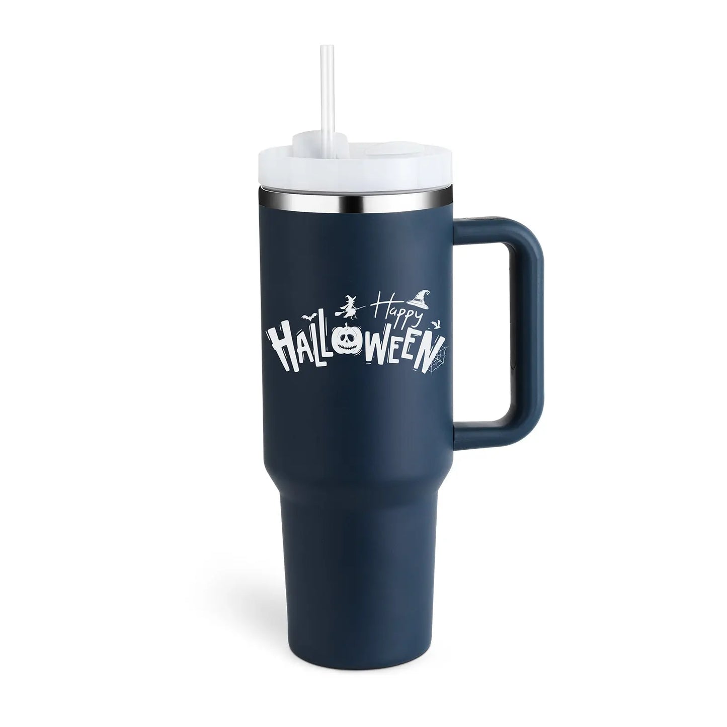 Garderion 40oz Insulated Tumbler with Handle & Straw Garderion