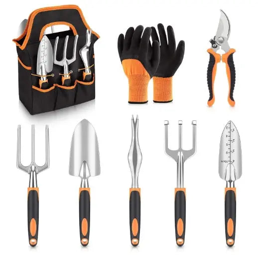 Garderion Garden Tools Set – 8-Piece Gardening Kit Garderion