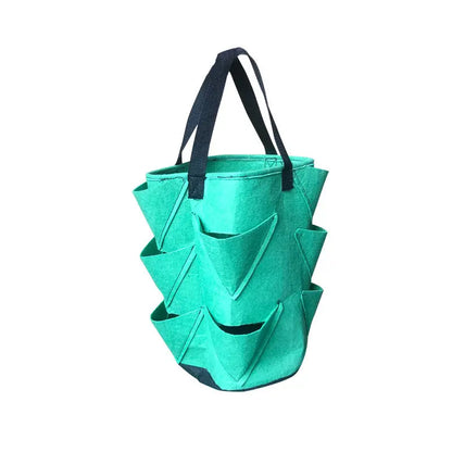 Garderion Woven Strawberry Planting Bag – 3 Gallon Gardening Garderion
