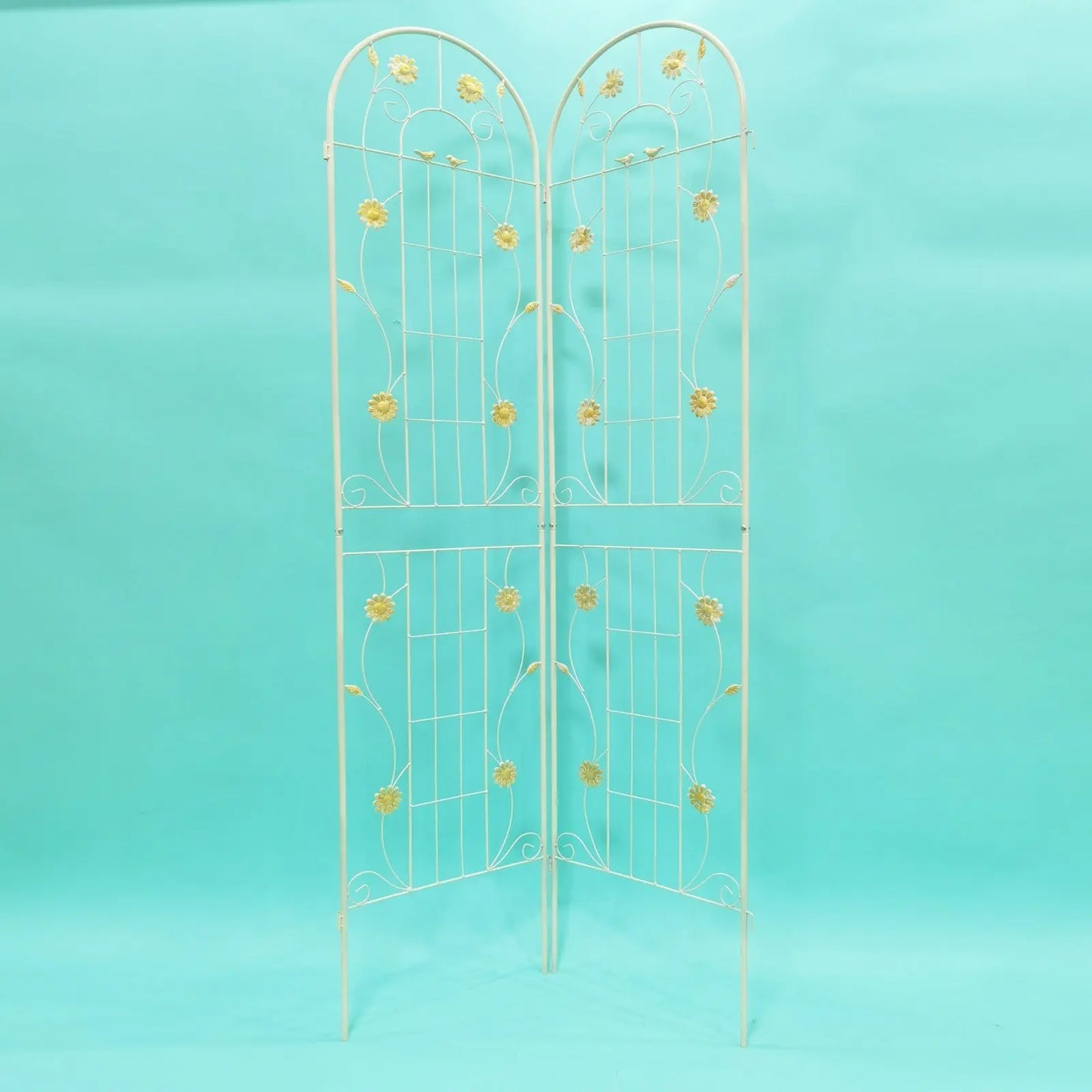 Garderion 2 Pack Metal Garden Trellis Rustproof for Climbing Plants Garderion