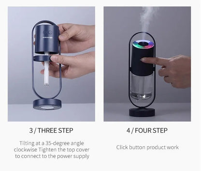 Garderion Magic Shadow USB Air Humidifier with Night Light Garderion