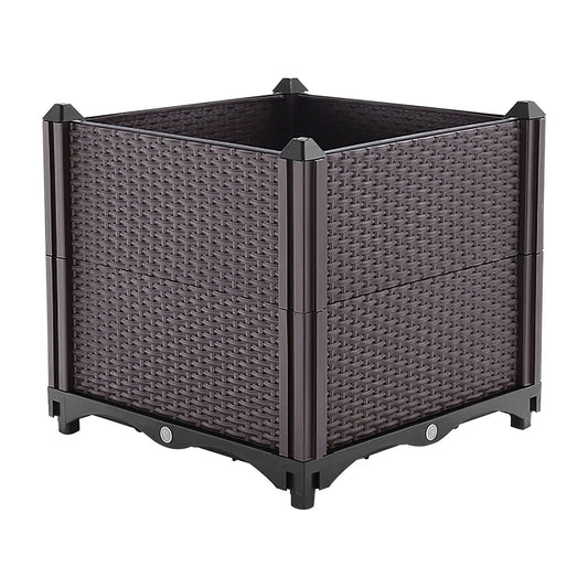 Garderion Raised Garden Bed Box with Self-Watering System Garderion