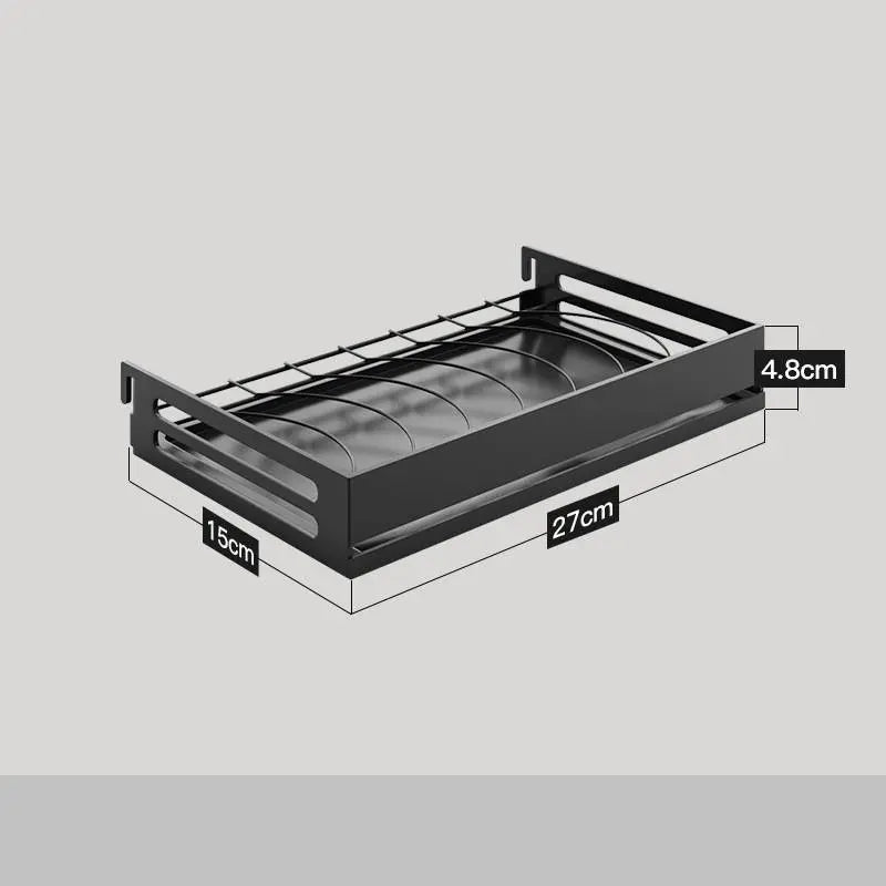 Garderion Stainless Steel Wall-Mounted Kitchen Rack Garderion