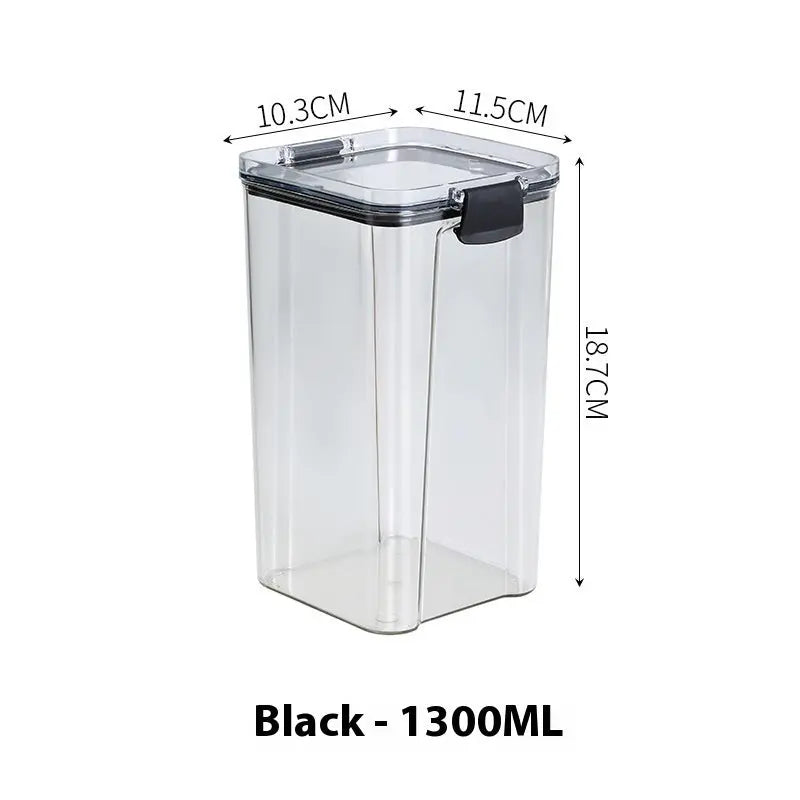 Garderion Kitchen Sealed Jar Storage Box – Plastic Dry Goods Garderion