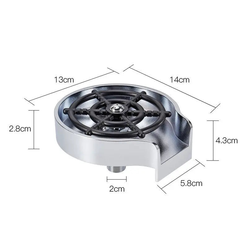 Garderion Bar Counter Cup Washer High-Pressure Spray Faucet Garderion