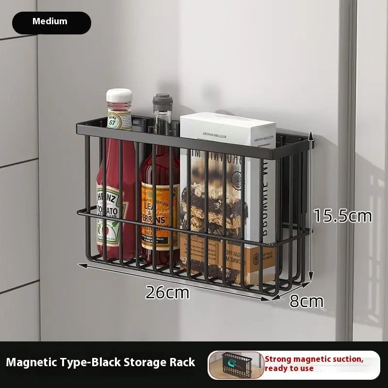 Garderion Magnetic Refrigerator Storage Rack – Kitchen Organizer Garderion