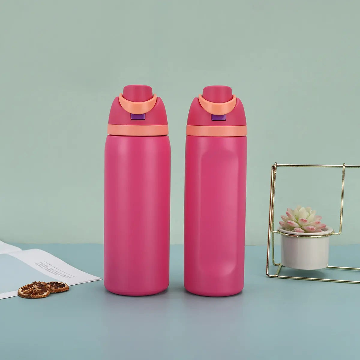 Garderion Outdoor Sports Portable Straw Cup – Stainless Steel Garderion