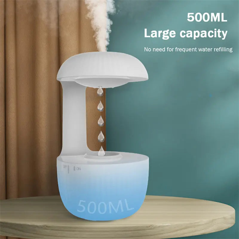 Garderion Anti-Gravity Air Humidifier USB Cool Mist Fogger Garderion