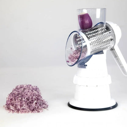 Garderion 3 In 1 Vegetable Slicer – Manual Kitchen Grater Garderion