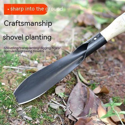 Garderion Manganese Steel Gardening Shovel – Portable Garden Tool Garderion