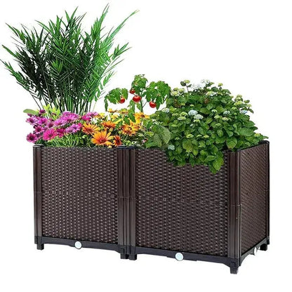 Garderion Raised Garden Bed with Self-Watering System Garderion