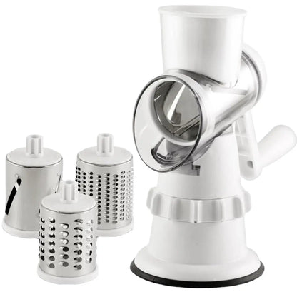 Garderion 3 In 1 Vegetable Slicer – Manual Kitchen Grater Garderion