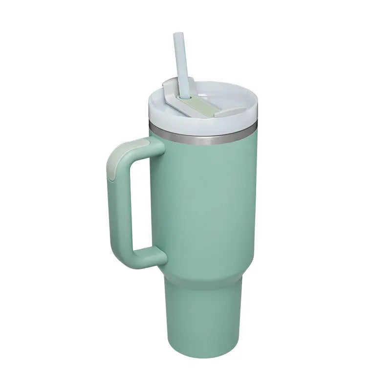 Garderion 40oz Insulated Tumbler with Handle & Straw Garderion