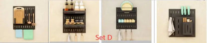 Garderion Stainless Steel Wall-Mounted Kitchen Rack Garderion