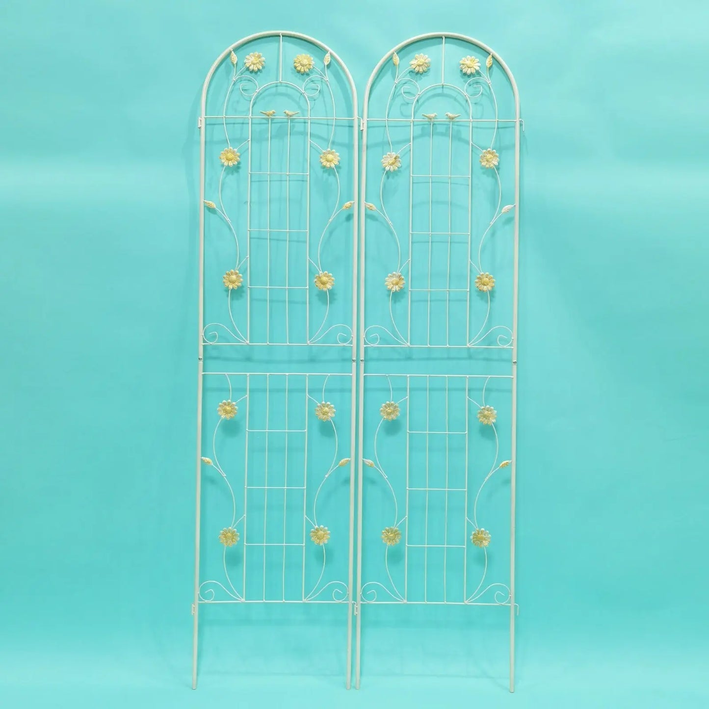 Garderion 2 Pack Metal Garden Trellis Rustproof for Climbing Plants Garderion