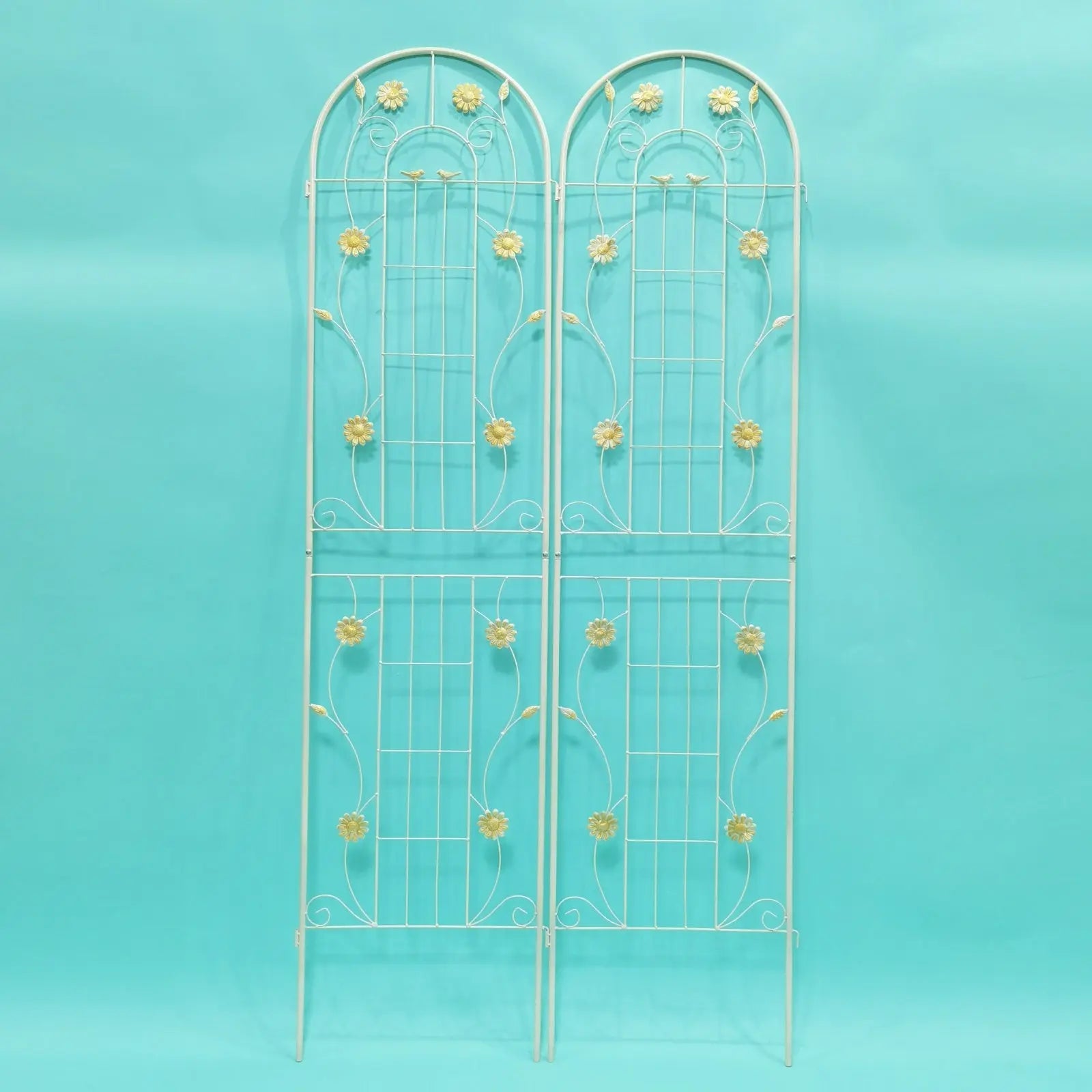 Garderion 2 Pack Metal Garden Trellis Rustproof for Climbing Plants Garderion