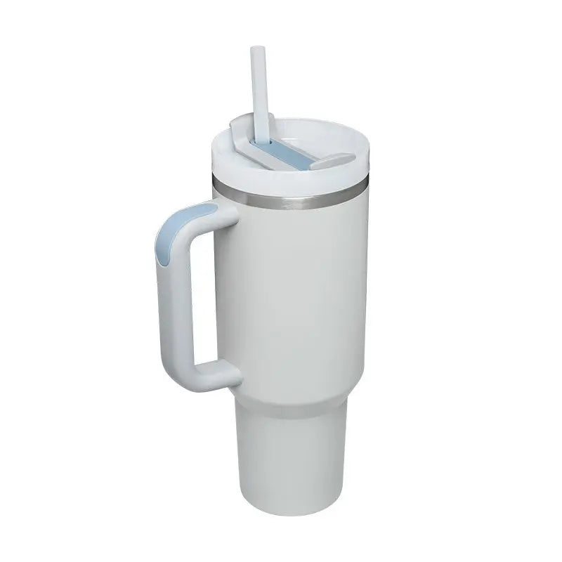Garderion 40oz Insulated Tumbler with Handle & Straw Garderion