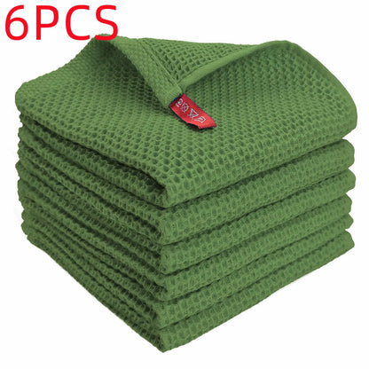 Garderion Cotton Honeycomb Absorbent Cleaning Cloth – Thick Garderion