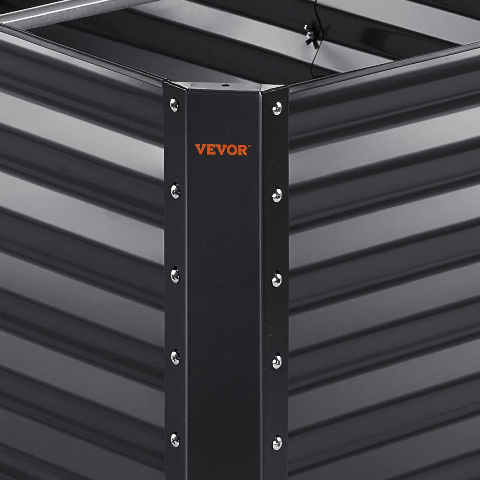Garderion VEVOR Galvanized Raised Garden Bed 94.5x47.2x23.6" for Flowers & Vegetables Garderion