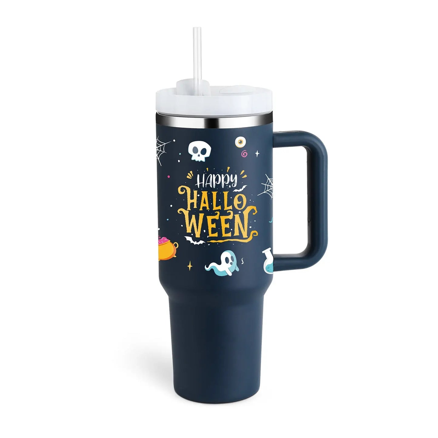 Garderion 40oz Insulated Tumbler with Handle & Straw Garderion