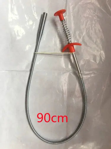 Garderion 60CM Sewer Dredger Spring Pipe Cleaning Tool Garderion