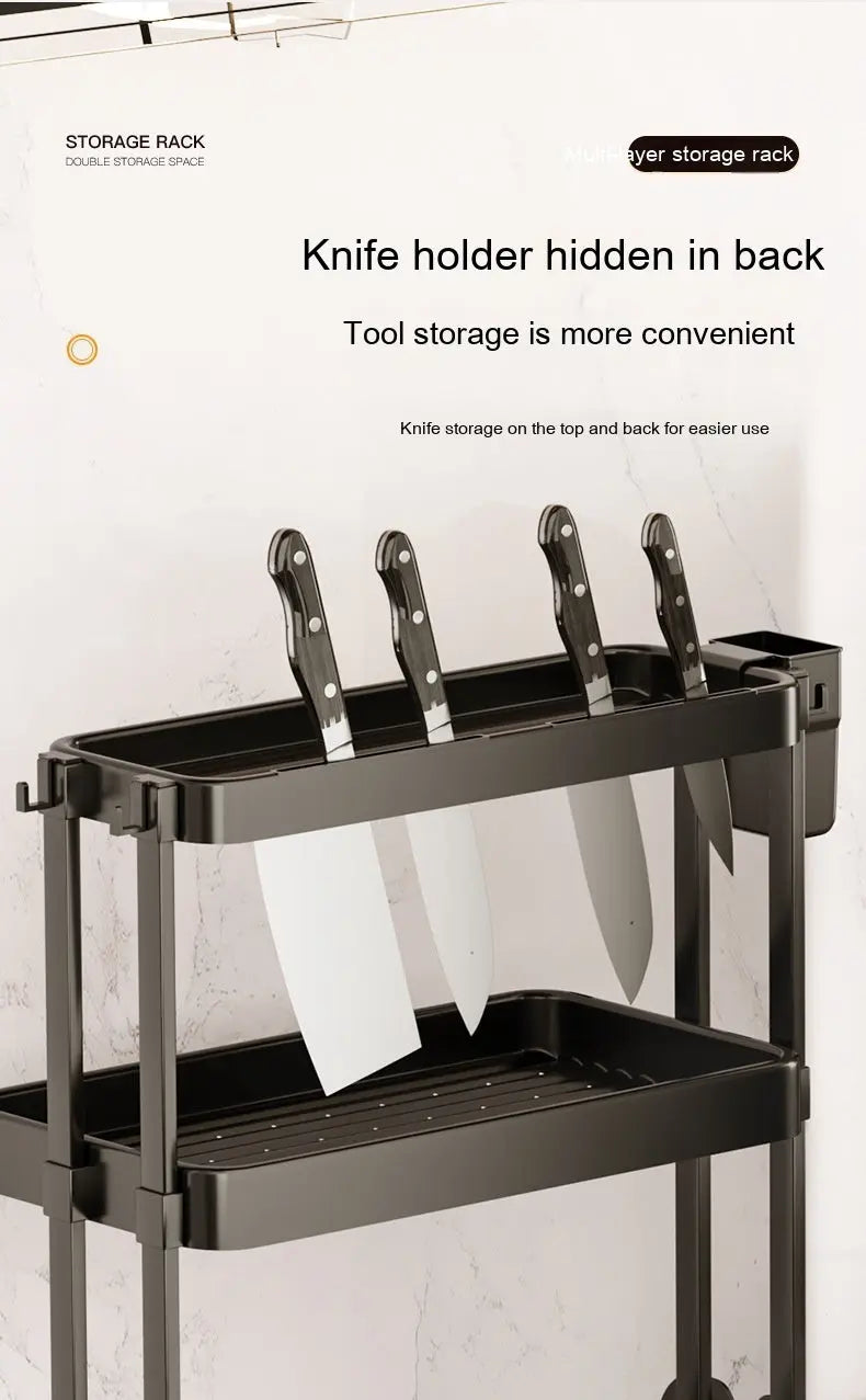 Garderion Kitchen Rack – Multi-Layer Seasoning Organizer Garderion