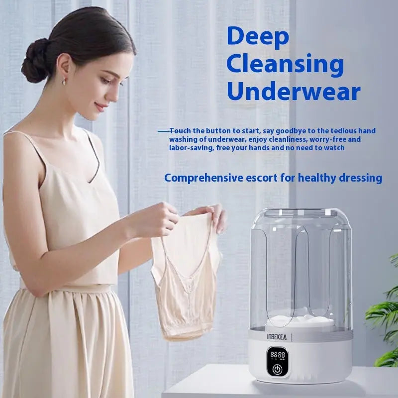 Garderion Wireless Mini Washing Machine Portable Automatic Garderion