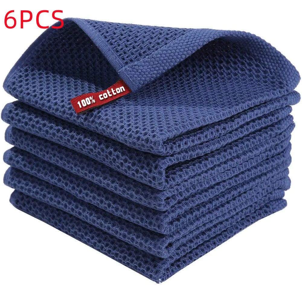 Garderion Cotton Honeycomb Absorbent Cleaning Cloth – Thick Garderion