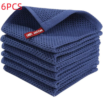 Garderion Cotton Honeycomb Absorbent Cleaning Cloth – Thick Garderion