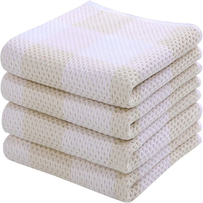 Garderion Cotton Honeycomb Waffle Towel – Soft & Absorbent Garderion