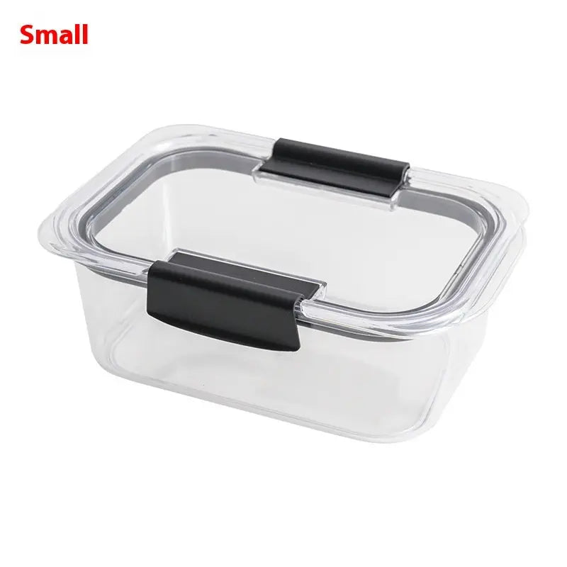 Garderion Kitchen Cereal Storage CanBox – Transparent Plastic Jar Garderion