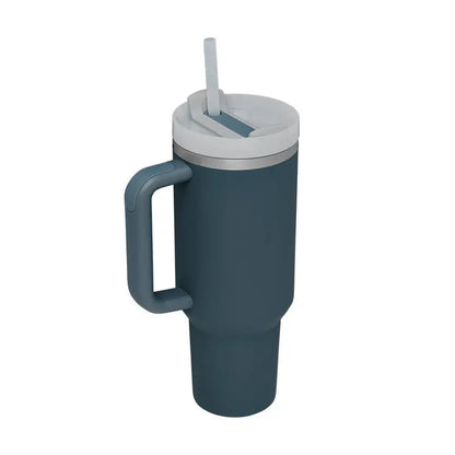 Garderion 40oz Insulated Tumbler with Handle & Straw Garderion