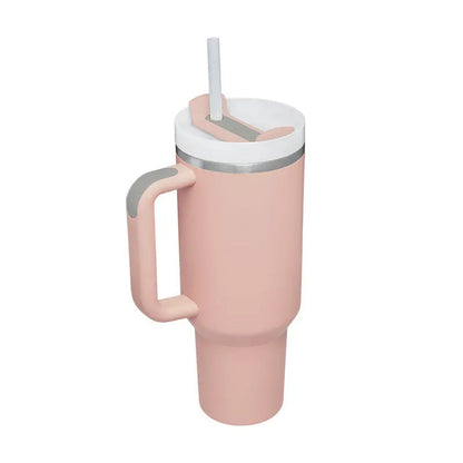 Garderion 40oz Insulated Tumbler with Handle & Straw Garderion