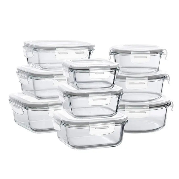 Garderion Glass Lunch Box – Microwave Safe, Separation Type Garderion